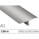 ARBITON CS22 srebrny A1 profil dylatacyjny do łącznia o tym samym poziomie 1,86m